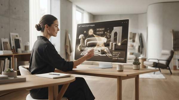 Editorial illustration for Beyond Objects: How AI Is Learning to See Interior Design Style